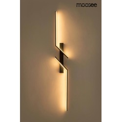 MOOSEE lampa ścienna MAISON 100 czarna