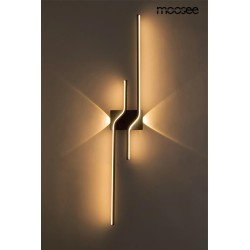 MOOSEE lampa ścienna ROCHE 100 czarna