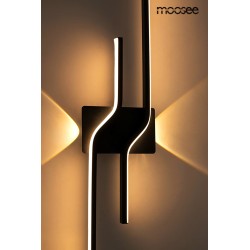 MOOSEE lampa ścienna ROCHE 100 czarna