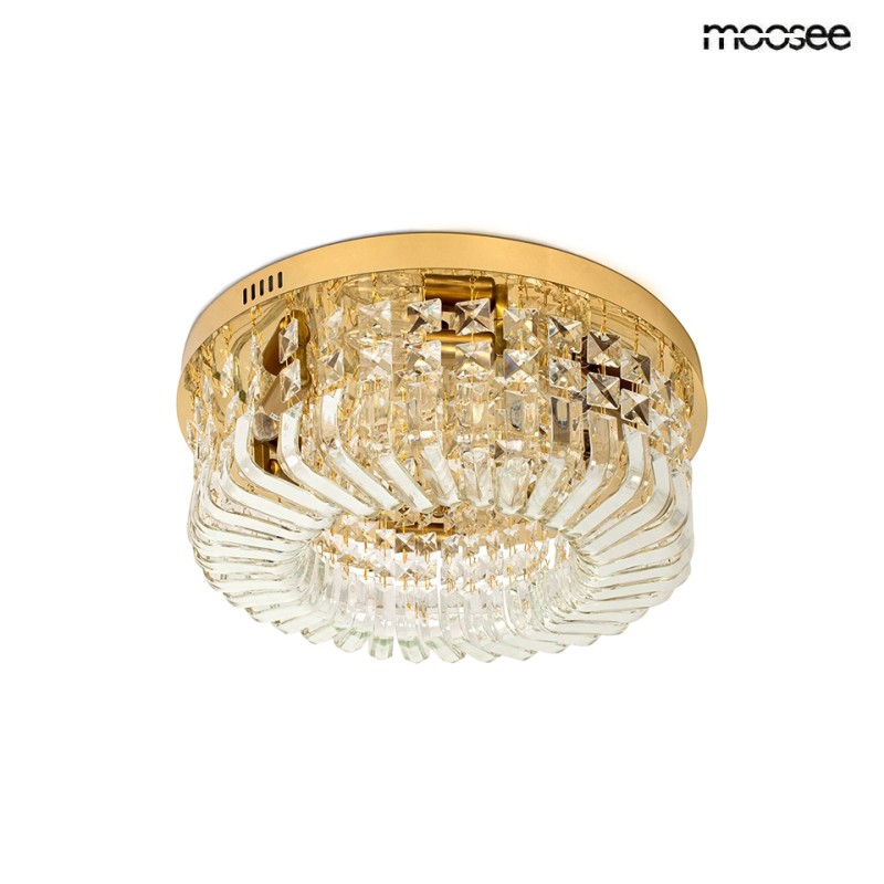 MOOSEE lampa sufitowa / plafon BALUNA 50  złota