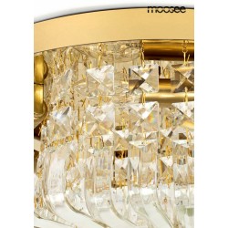 MOOSEE lampa sufitowa / plafon BALUNA 50  złota