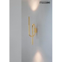 MOOSEE lampa ścienna MACAROON złota