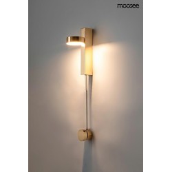 MOOSEE lampa ścienna CLARID GOLD złota