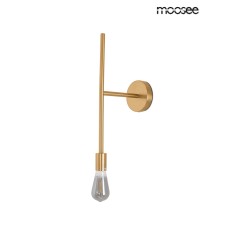 MOOSEE lampa ścienna RIVA złota