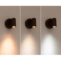 Lampa ścienna SHP PICKET brązowa