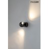 MOOSEE lampa ścienna EOS czarny chrom
