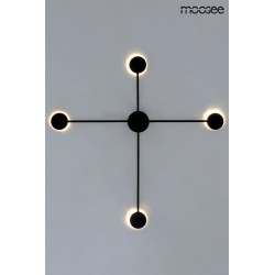 MOOSEE lampa ścienna SHADOW 4 CLOSE czarna