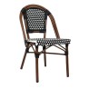 Krzesło ogrodowe CAFE PARIS brązowe       rattan