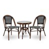 Krzesło ogrodowe CAFE PARIS brązowe       rattan