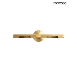 MOOSEE lampa ścienna CRUDO złota