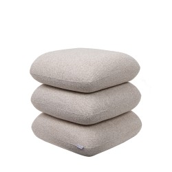 Pufa STONES beżowa