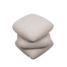Pufa STONES beżowa