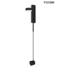 MOOSEE lampa ścienna CLARID BLACK czarna