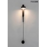 MOOSEE lampa ścienna CLARID BLACK czarna