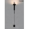 MOOSEE lampa ścienna CLARID BLACK czarna