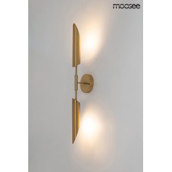 MOOSEE lampa ścienna LOCCA złota