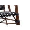 Krzesło ogrodowe CAFE PARIS ARM brązowe   rattan