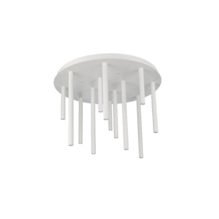 AZZARDO lampa sufitowa / plafon ILIOS 12  TOP 3-STEP DIMM biała
