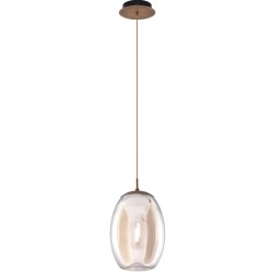 AZZARDO lampa wisząca HELENA B mosiądz