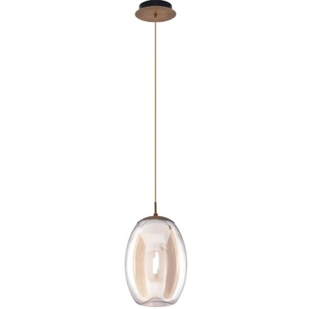 AZZARDO lampa wisząca HELENA B mosiądz