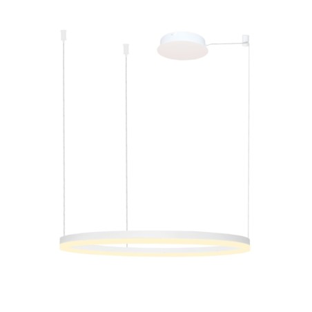AZZARDO lampa wisząca HALO 100 biała