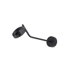 AZZARDO lampa ścienna ISEO ARM WALL       czarna