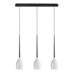 AZZARDO lampa wisząca IZZA 3 biała