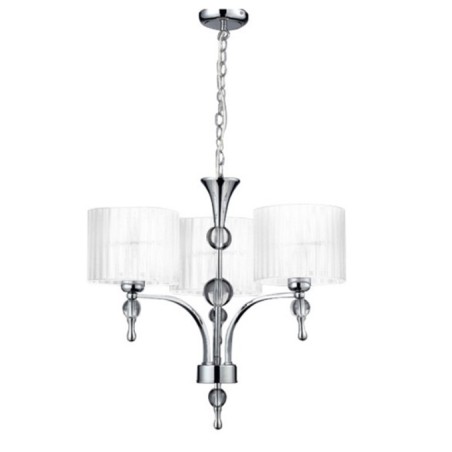 AZZARDO lampa wisząca IMPRESS 3 biała