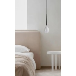 AZZARDO lampa wisząca IZZA 1 biała