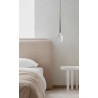 AZZARDO lampa wisząca IZZA 1 biała
