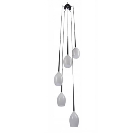 AZZARDO lampa wisząca IZZA 5 biała