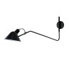 AZZARDO lampa ścienna DRAGO WALL czarna