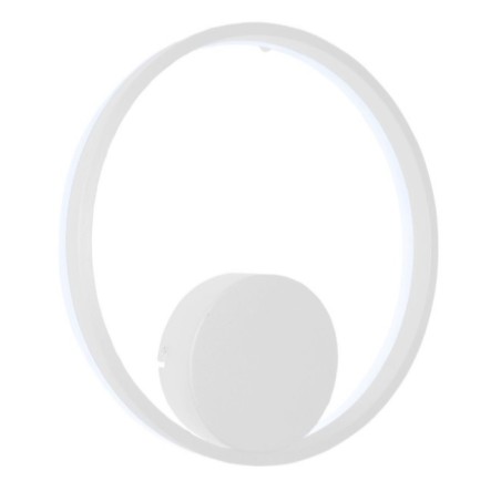 AZZARDO lampa ścienna HALO 40 WALL biała
