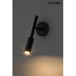 MOOSEE zestaw 2 lamp ściennych PRISMA     czarny