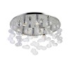 AZZARDO lampa sufitowa / plafon LUVIA     D80 transparentna