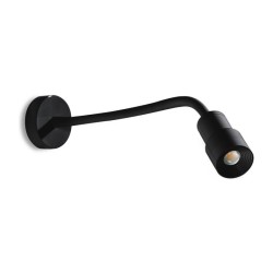 AZZARDO lampa ścienna LUMI FLEX czarna