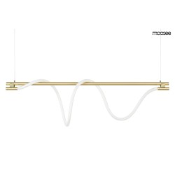 MOOSEE lampa wisząca SERPIENTE 120 złota