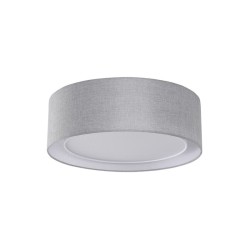 AZZARDO lampa sufitowa / plafon MILO      szara