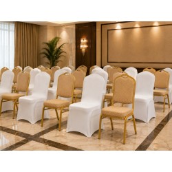 Zestaw 2 krzeseł bankietowych HERA + 2    pokrowce WEDING