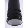 AZZARDO lampa sufitowa / plafon LOCUS     czarna