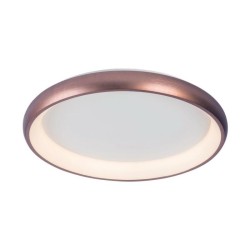 AZZARDO lampa sufitowa / plafon ANTONIO   TOP 81 CCT z pilotem brązowa