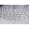 AZZARDO lampa sufitowa / plafon BOLLA 38  chromowana