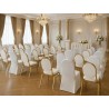 Zestaw 2 krzeseł bankietowych HESTIA +    2 pokrowce WEDING