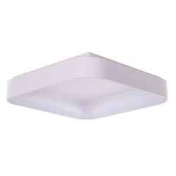 AZZARDO lampa sufitowa / plafon SOLVENT   S TOP 110 CCT SMART z pilotem biała