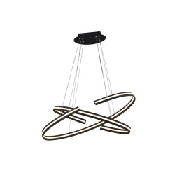 AZZARDO lampa wisząca ALESSIA czarna