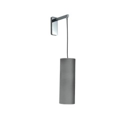 AZZARDO lampa ścienna ALMERIA szara