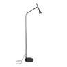 AZZARDO lampa podłogowa CYGNUS czarna