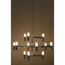 MOOSEE Lampa wisząca ATOMIC chrom