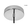 MOOSEE zestaw 2 lamp wiszących DISCO      srebrny