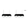 MOOSEE zestaw 2 lamp wiszących DROPS 3    czarny